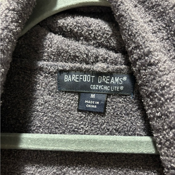 BAREFOOT DREAMS • Women’s CozyChic Lite Circle Cardigan Purple Charcoal Size M - Picture 5 of 6